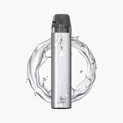 ELFBAR ELFX (SE) | Silver | Pod System aufladbar / auffüllbar - Vape Store