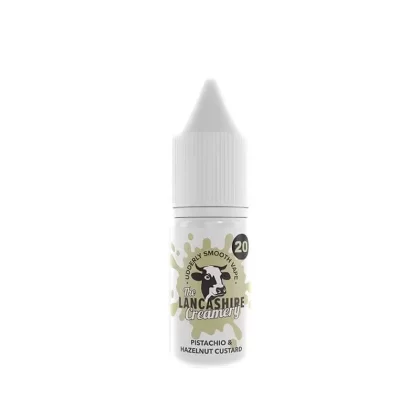 The Lancashire Creamery Pistachio & Hazelnut Custard 10ml E-Liquid