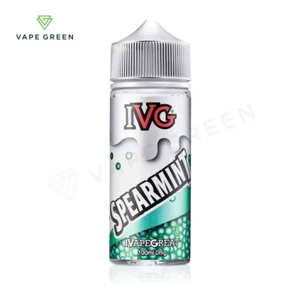 Spearmint Shortfill E-Liquid by IVG 100ml - Eliquidsupply