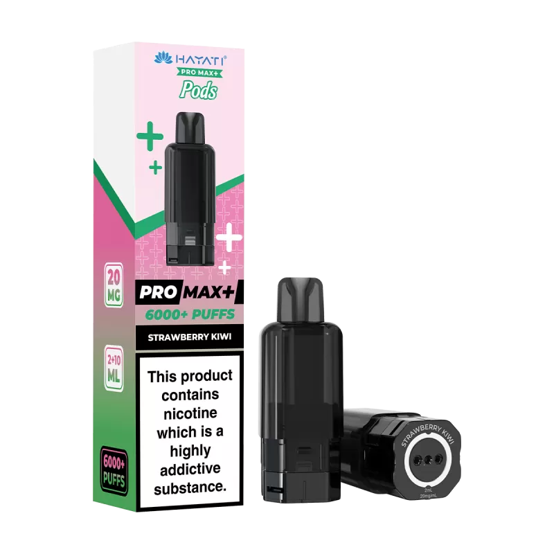 Strawberry Kiwi Hayati Pro Max+ Refill Pack - Ecigwizard