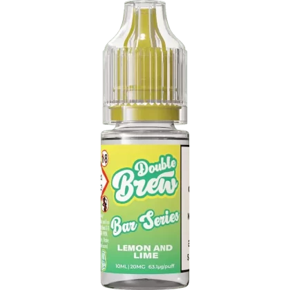 OHM BREW DOUBLE BREW LEMON LIME 10ML NIC SALT E-LIQUID