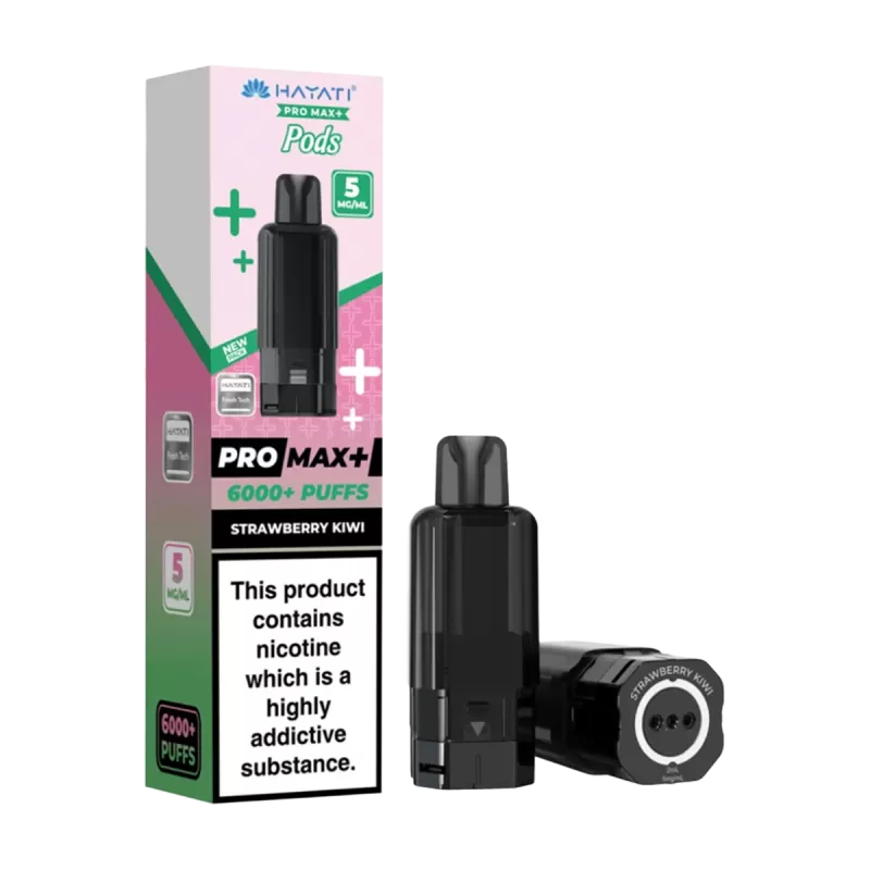 Strawberry Kiwi Hayati Pro Max+ Refill Pack - Ecigwizard - Image 2