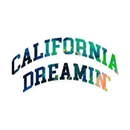 Cannabox California Dreamin’ Sticker