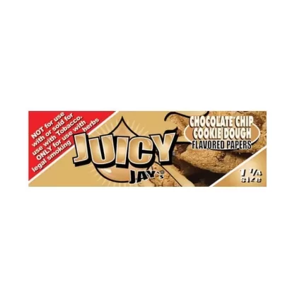 Juicy Jay Cookie Dough Papers 1 1/4” 5 Pack - Vape Store