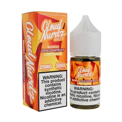 Mango Dragon Fruit Lemonade Cloud Nurdz Synthetic Salt 30ml - Vape Product, Vape Product (4204E9)