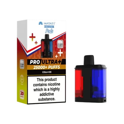 Hayati Pro Ultra Plus 25K Prefilled Pods Cola Ice - 20mg