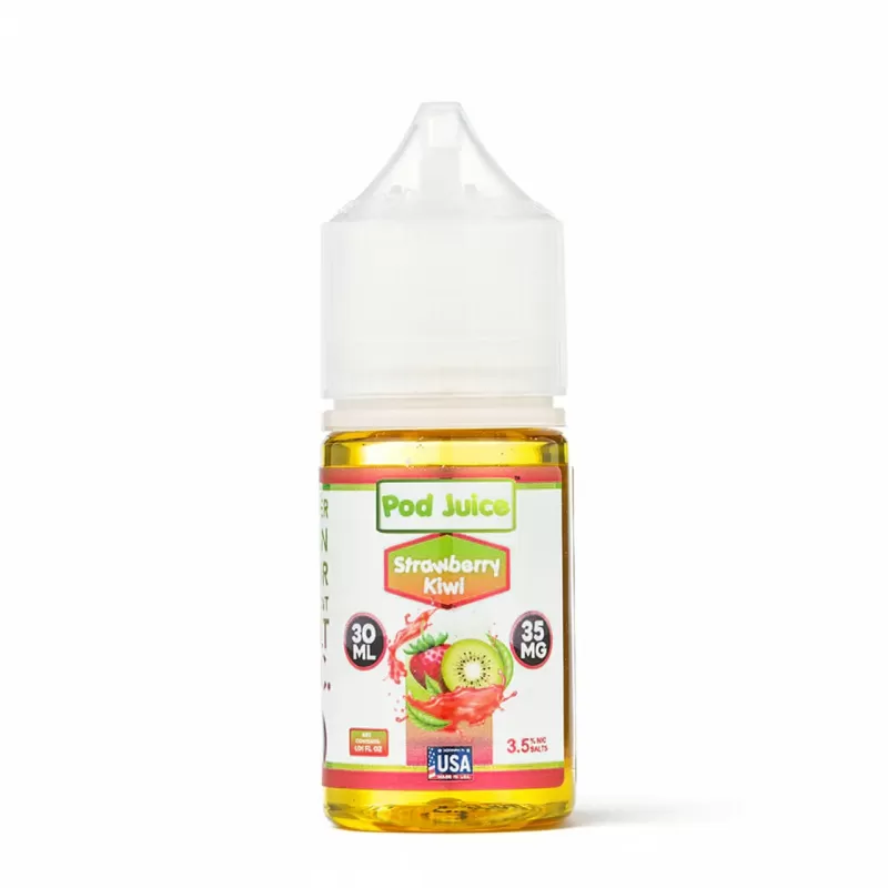 Pod Juice – Strawberry Kiwi 30mL Nicotine Salt Pre-steeped