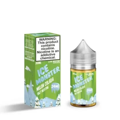 Ice Monster Salt E-Liquid – Melon Colada – 30ml