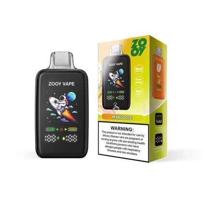 Zooy Flyer 35000 Puffs Disposable Vape - Flavors#Mongo Ice>Strawberry Red Bull>MR Blue>Watermelon Ice>Blueberry Ice>Strawberry Kiwi>Blueberry Watermelon>Fizzy Cherry Cola>Summer Peach Ice>St