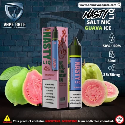 Guava Ice - Nasty Liq 30ml - 35 mg / 30 ml
