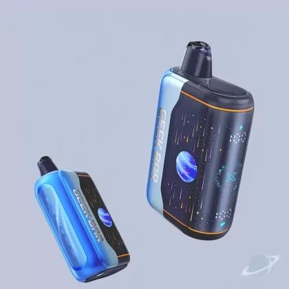 GEEK BAR PULSE X 2 50K Disposable Vape with 3D Curved Screen - Blue Razz Bull, Coco Berry Bull; Vape Product (943594)