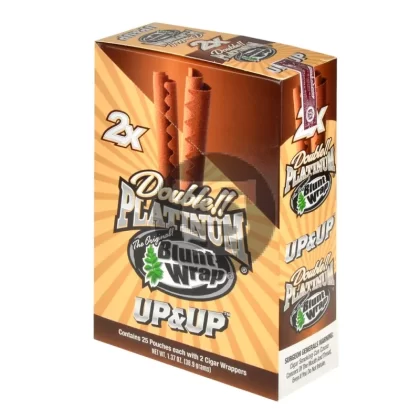 Double Platinum Up&Up Wraps 25 Pouches of 2