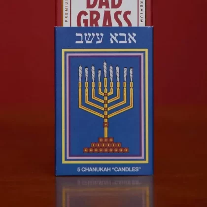 Chanukah Candles 5 Pack Dad Stash Dad Grass