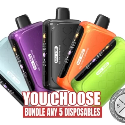 [5-Pack] HorizonTech 100K Disposable Bundle