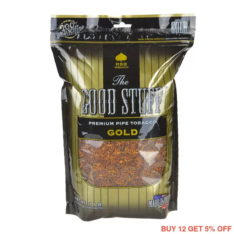 Good Stuff Gold Pipe Tobacco 16 oz. Bag