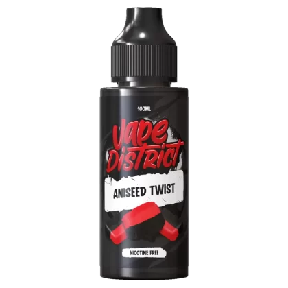 Aniseed Twist by Vape District 100ml - ICE NIC SHOTS (+£1.99)