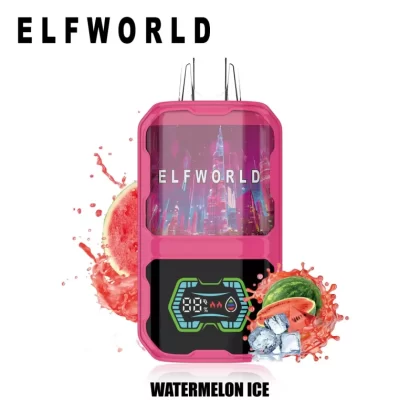 ELFWORLD AL 22000 Puffs | 0%-5% strength, 26mL, dual mesh, digital display, airflow control - Aiviouvapes