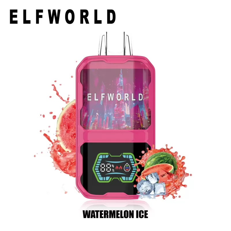 ELFWORLD AL 22000 Puffs | 0%-5% strength, 26mL, dual mesh, digital display, airflow control - Aiviouvapes