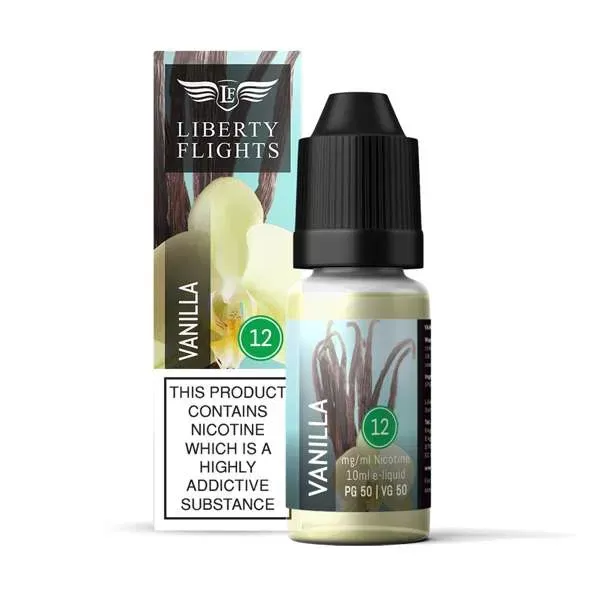 12mg Liberty Flights XO Freebase Nicotine E-liquid 10ml - Vape Co - Image 3