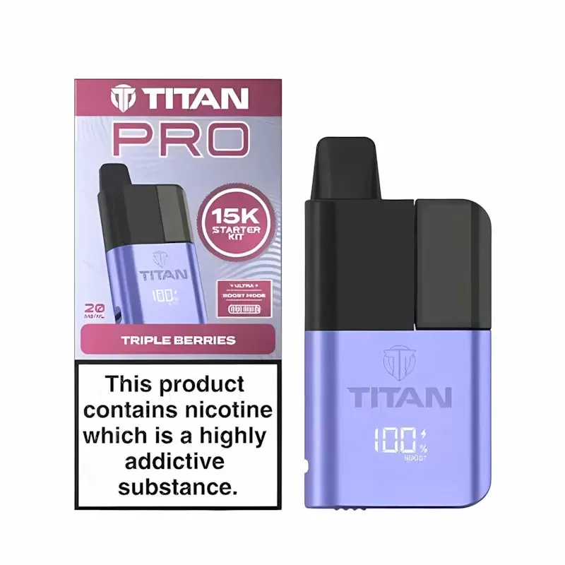 Titan Pro 15K Prefilled Pod Kit - Fresh Mint - Image 2