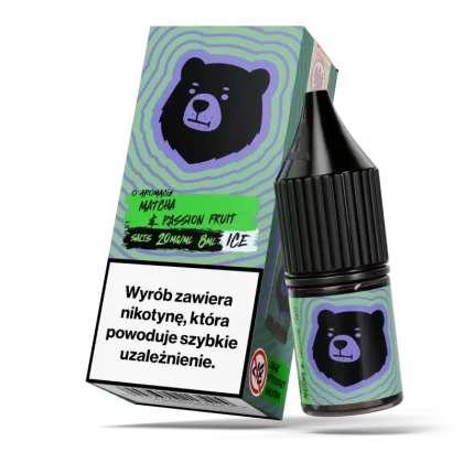 Liquid Go Bears Salt Tea 8ml 20mg Matcha Passion Fruit