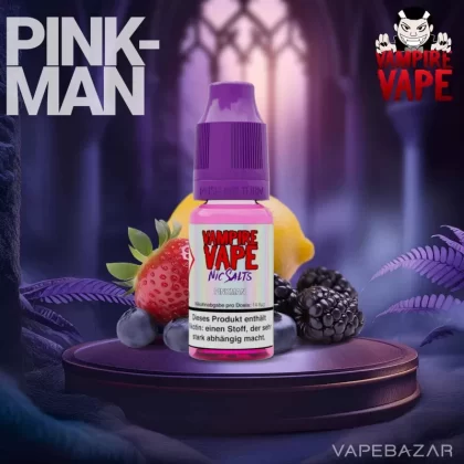Vampire Vape Nic Salts – Pink Man - 10mg/ml, 20mg/ml