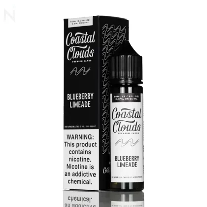 Coastal Clouds E-Liquid - Blueberry Limeade - 60mL