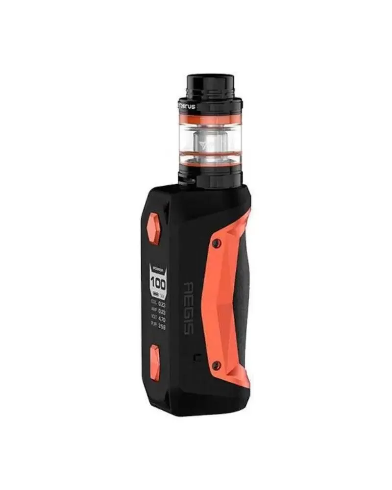 Geek Vape Aegis Solo Vape Kit 100W - Orange - Image 3