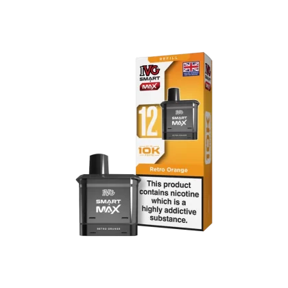 Retro Orange IVG Smart Max Refill Pack - Vapeshop Co