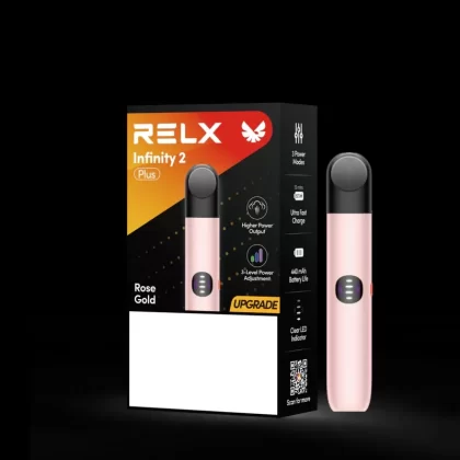 RELX Infinity 2 Plus Device – Rose Gold - Ozvapeone