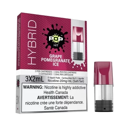 Pop Pods Grape Pomegranate Ice Hybrid 2%