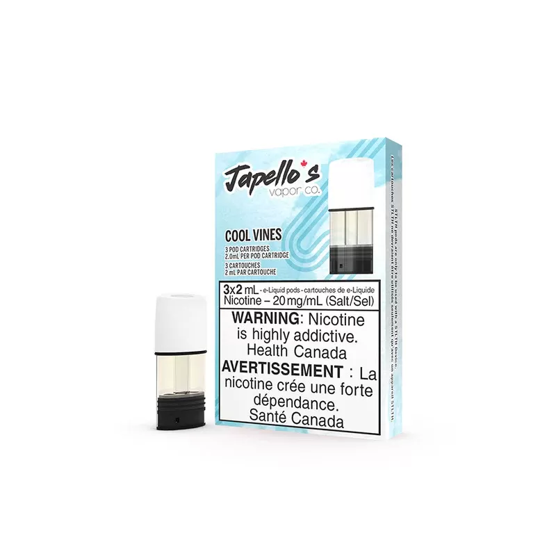STLTH Pod Pack Japello’s - Cool Vines, Tropics; 18mg/mL