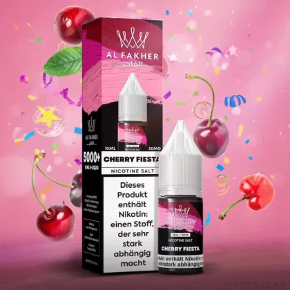 Al Fakher Liquid – Cherry Fiesta - 20mg/ml