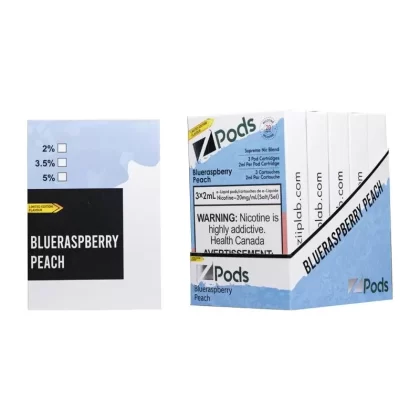 ZPODS BLUE RASPBERRY PEACH