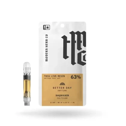 THCa Live Resin Cartridge Uncut: Anytime
