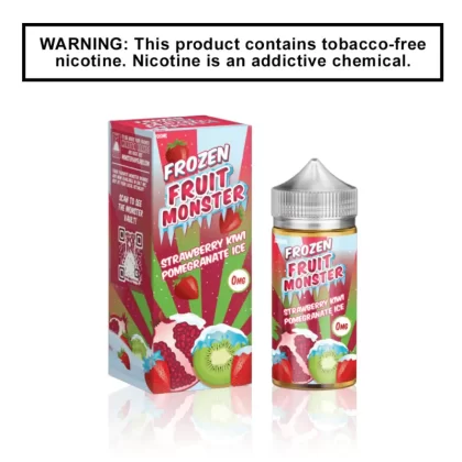Frozen Fruit Monster Vape Juice – Strawberry Kiwi Pomegranate Ice