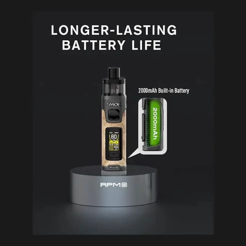 SMOK RPM 5 - Black Leather - Image 2