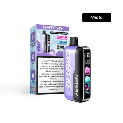 Artery CL6 50K Rechargeable Disposable Vape (50,000 Puffs) - Peach Berry Mix / 50 mg