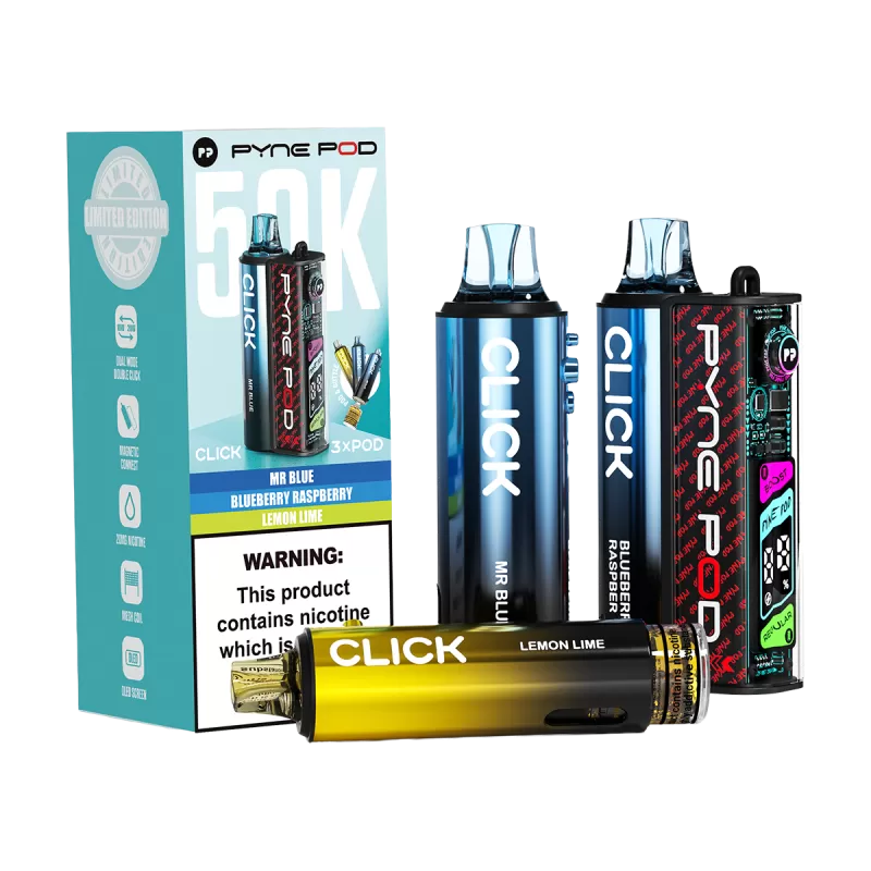 Pyne Pod Click 50K Kit - Cherry Edition - Vapeshop Co - Image 3