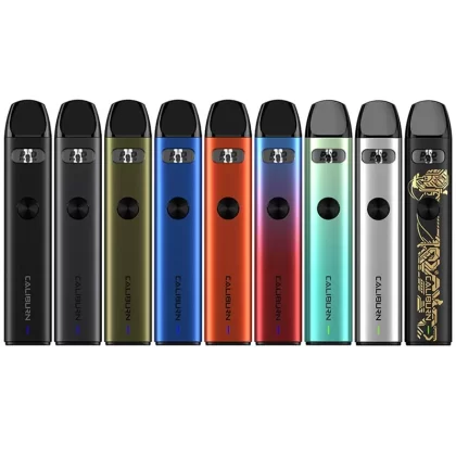 Uwell Caliburn A2 Pod System Kit 520mAh - Aqua Blue / U.S.A