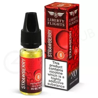 Strawberry E-Liquid by Liberty Flights XO
