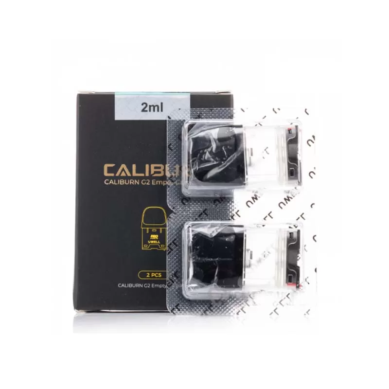 UWELL CALIBURN G2 REPLACEMENT EMPTY PODS – 4PCS - 1 PCS, Pack Of 2