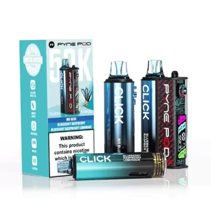 Pyne Pod Click 50k Prefilled Pod Kit Blue Edition - Ejuicewarehouse