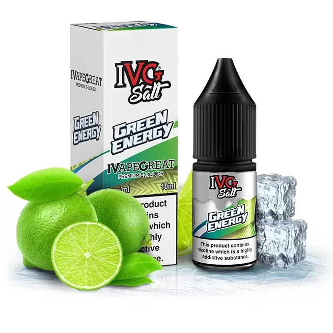 Green Energy Crushed E-Liquid by IVG Salt – 10ml