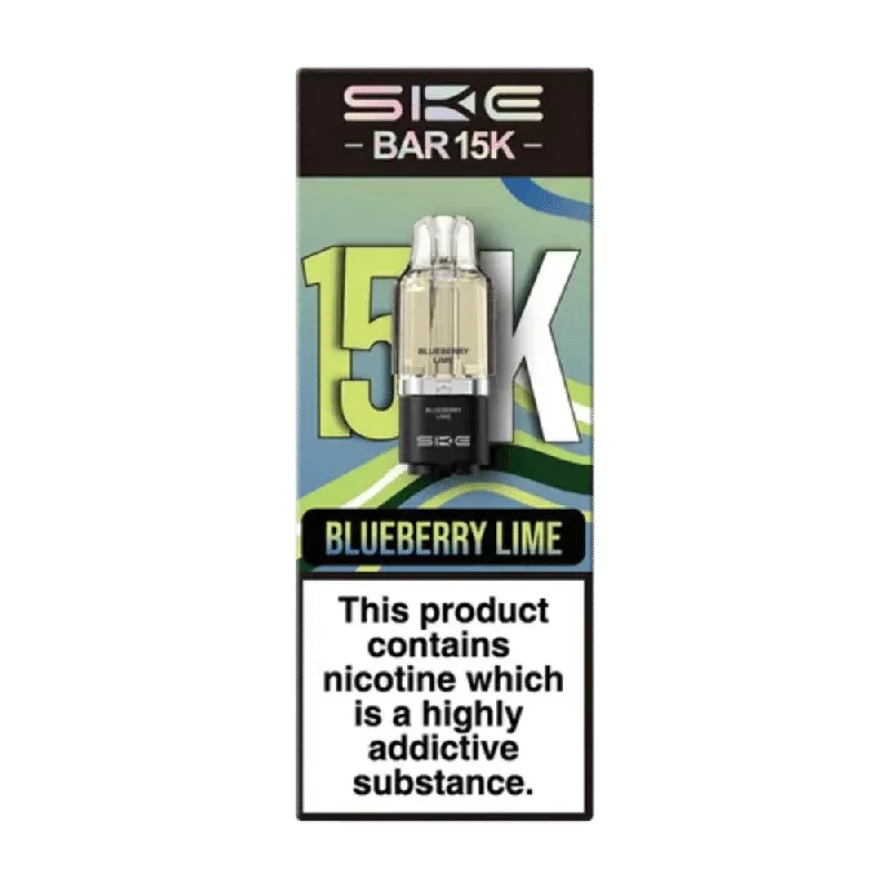 SKE Bar 15K Refill Pod Blueberry Lime - Nicotine Strength#20mg (9E2BB5)