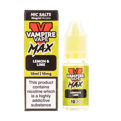 Lemon & Lime Nic Salt E-Liquid by Vampire Vape Max - Vapesuperstore Co