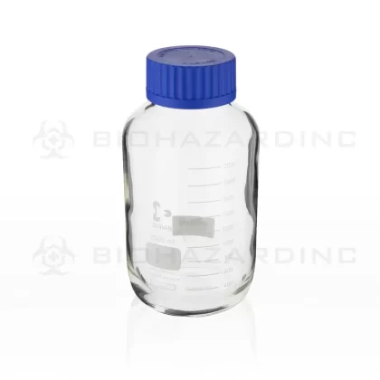 Schott DURAN® | Laboratory Glass Bottle – Wide Mouth – 2000 mL - Ejuicewarehouse