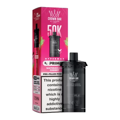 Al Fakher Hypermax Prime 50K Prefilled Pods Watermelon Cherry - 20mg