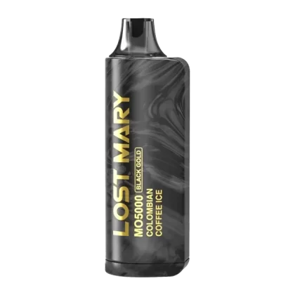 Colombian Coffee Ice Lost Mary MO5000 Black Gold Edition - Customer Group#Consumer~Nicotine#50mg~Size#Single>5 Pack