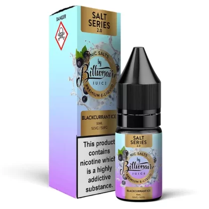 Billionaire Juice Blackcurrant Ice Nic Salt E-Liquid